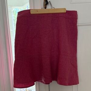 GAP Fuchsia Tulip Hem Mini Skirt